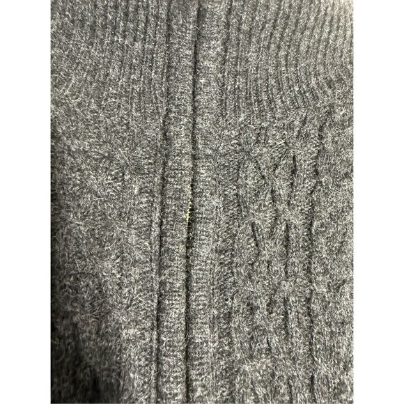 Vintage Carraig Donn Ireland Mens Pure New Wool Cable Knit Lined Cardigan Sz - Picture 3 of 12